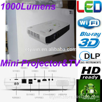 Projector for home theater Use China full hd 3d led projector built-in TV for mini projector smart and DLP